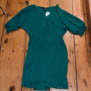 Woman’s Green Dress